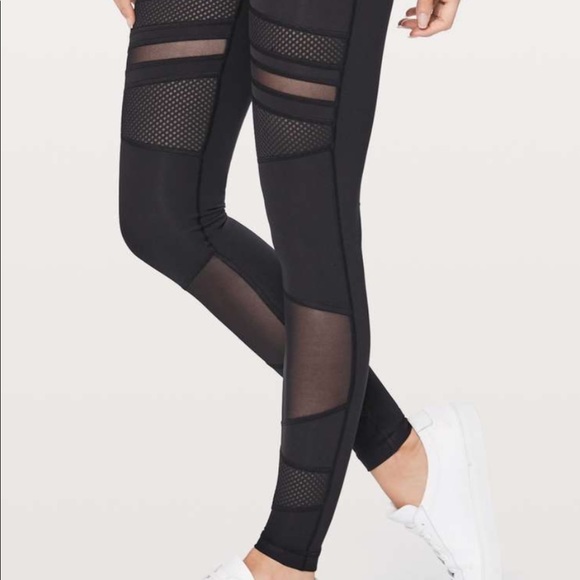 NWT winder under hr tight mix & mesh - Picture 2 of 4